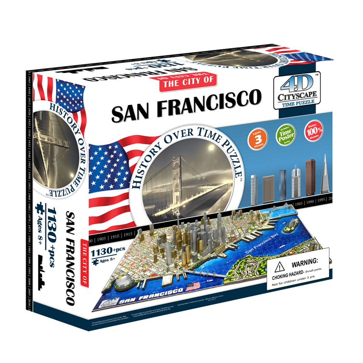4D TIME PUZZLE SAN FRANCISCO