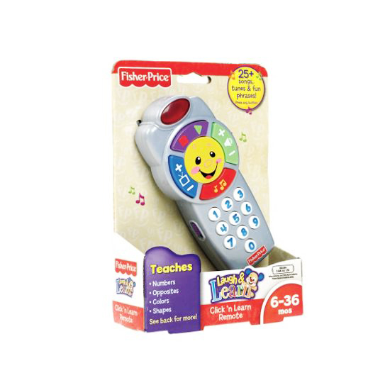FISHER PRICE LAUGH & LEARN CLICK 'N LEARN REMOTE