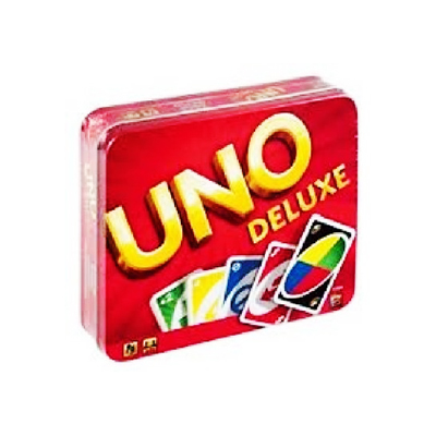 GAMES UNO DLUXE GAME TIN PACK