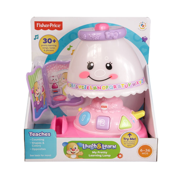 FISHER PRICE LAUGH & LEARN MY PRETTY LEARNING LAMP (QE ENGLISH)