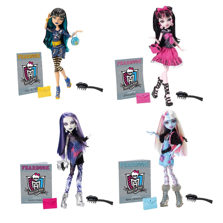 MONSTER HIGH COLLECTIBLE DOLLS ASSORTMENT
