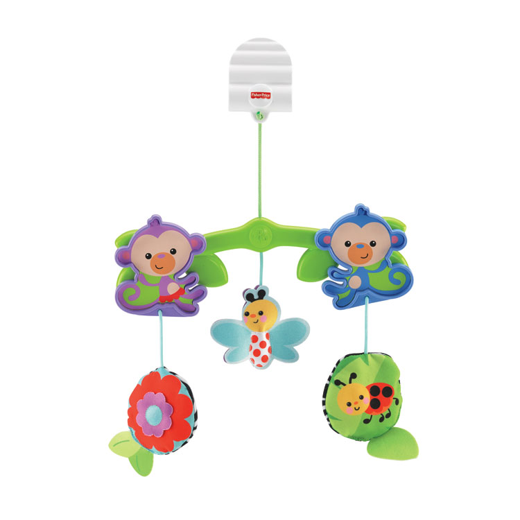 FISHER PRICE  STROLLER  MOBILE TOYS