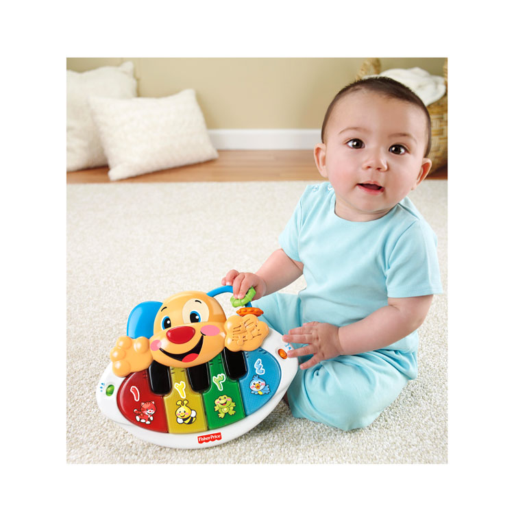 FISHER PRICE LAUGH & LEARN PUPPY'S PIANO (ARAB/ENG)