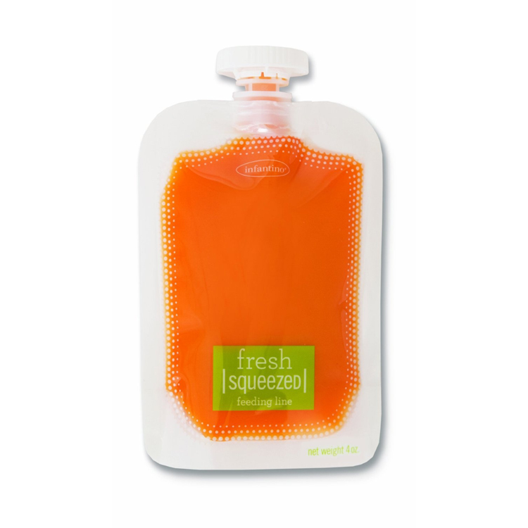 50-PACK SQUEEZE POUCHES 4 OZ.