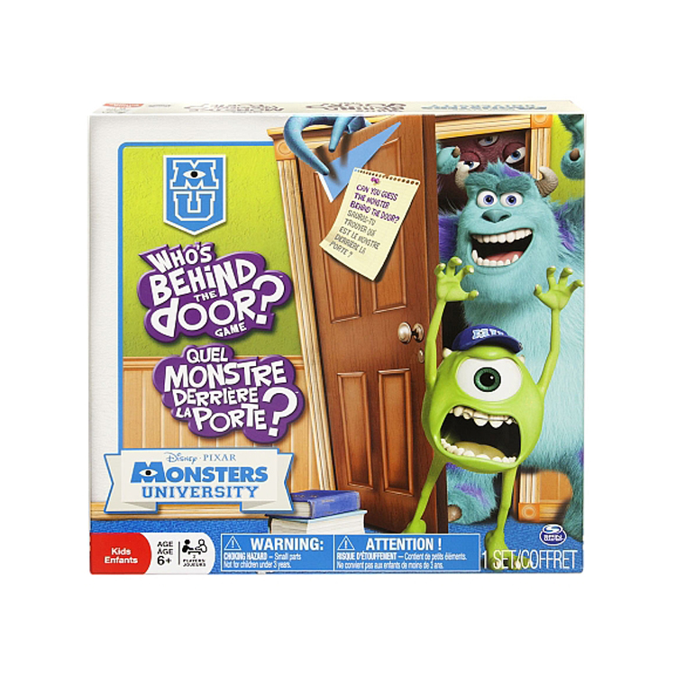 Disney Monsters University Who's Behind the Door Feature Game