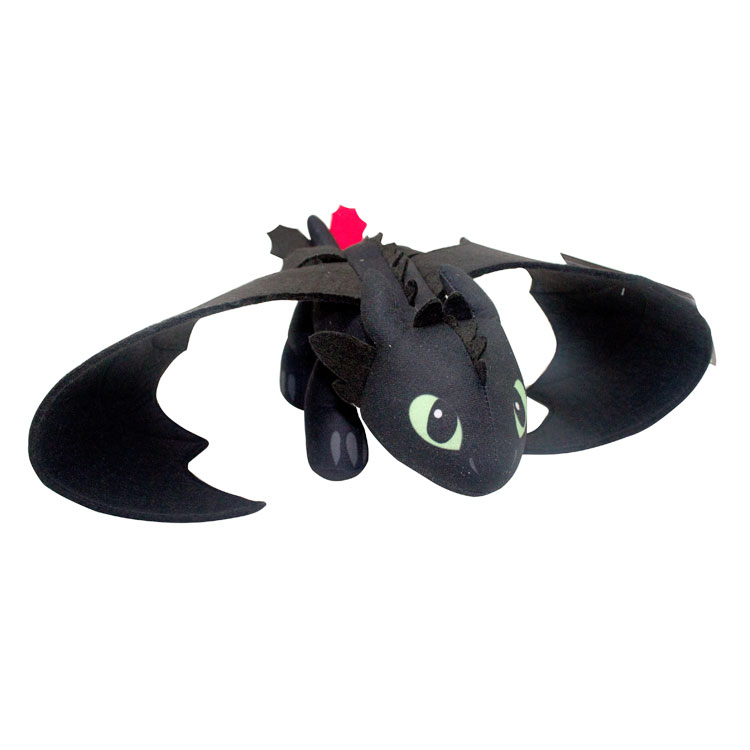 HOW TO TRAIN YOUR DRAGON 2-DELUXE PLUSH 14 INCH TOOTHLESS