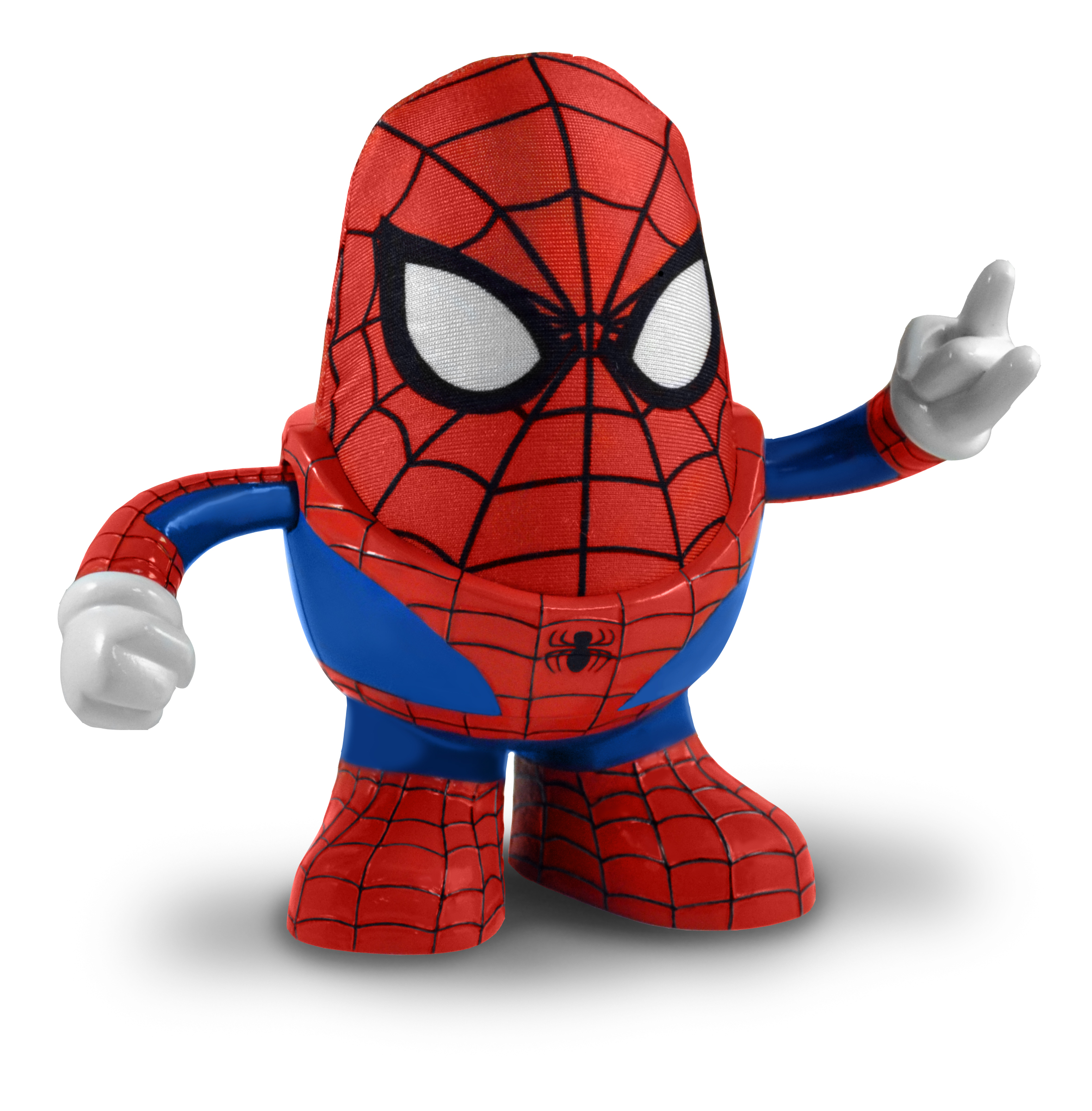MR. POTATO HEAD TOY WITH SPIDER MAN COMPONENTS AND COSTUME