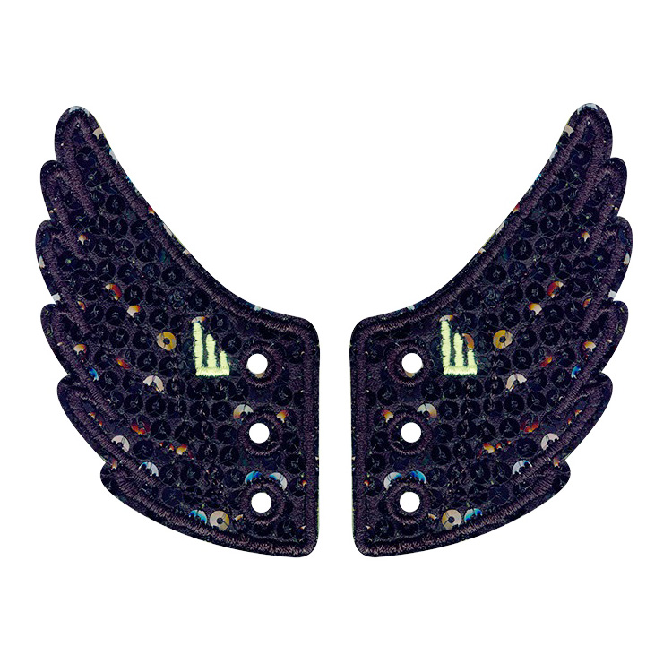 SEQUIN/FLAKE BLACK FOIL