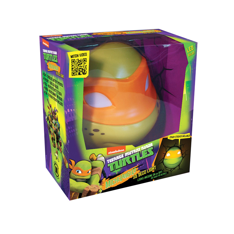 3D Michelangelo TMNT Light