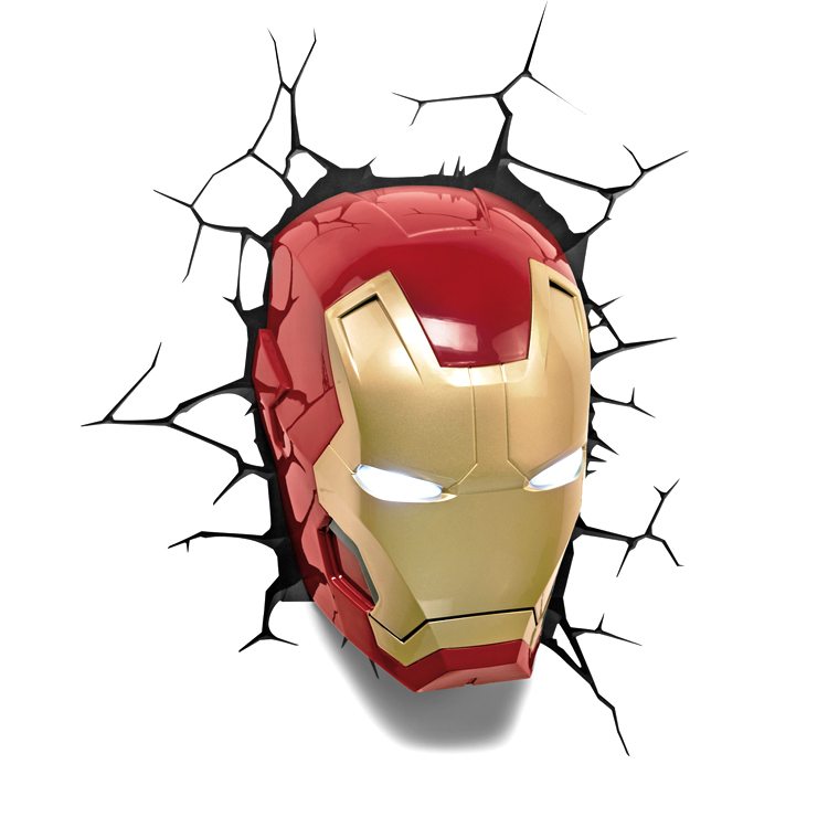 3D IRON MAN MASK (LICENSED)