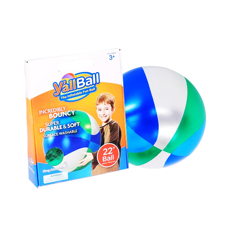 22 INCH SILVER - BLUE - GREEN BASKETBALL STYLE