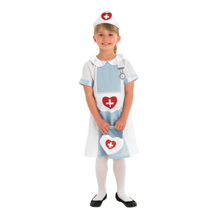 NURSE KIDS COSTUME (SMALL)