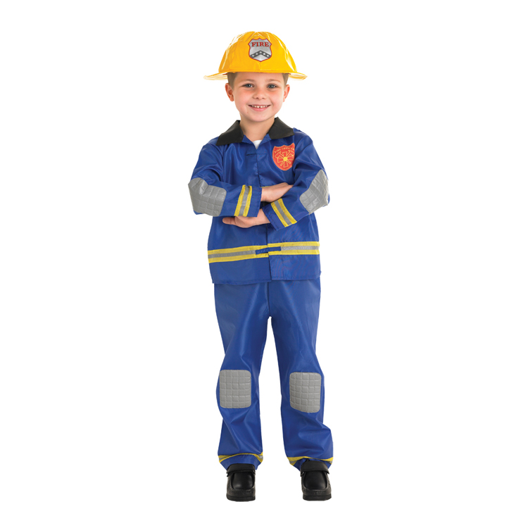 FIREMAN KIDS COSTUME (LARGE)