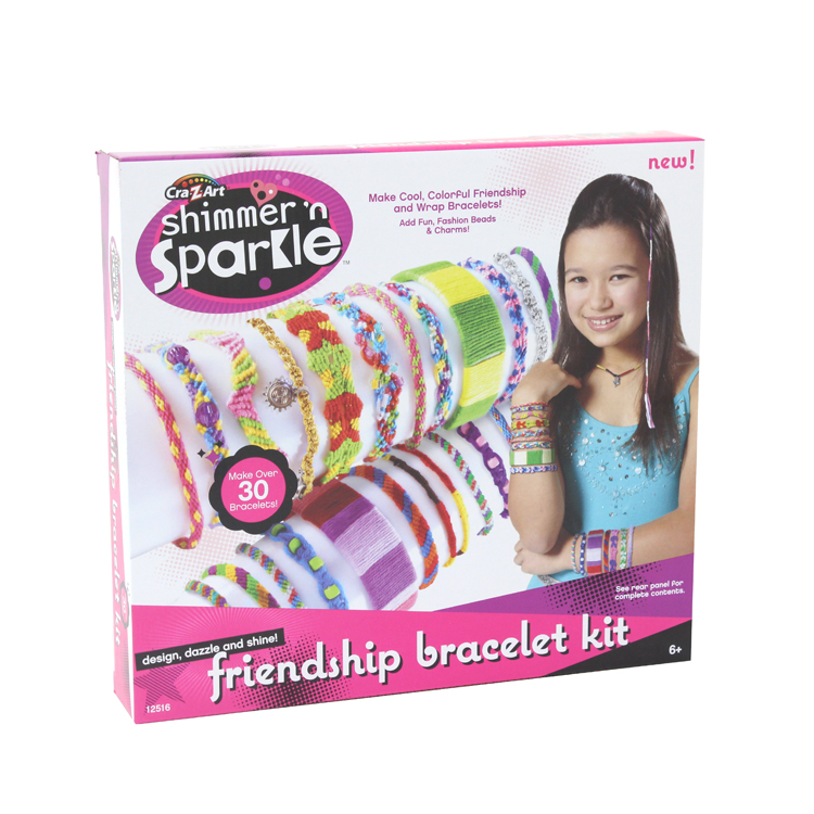 CRA Z ART SHIMMER N SPARKLE MAKE YOUR OWN FRIENDSHIP BRACELETS