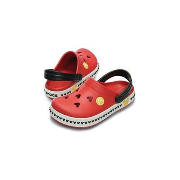 CROCBAND MICKEY3 RED/BLACK