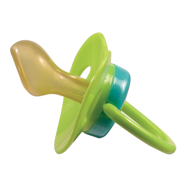 2 PACIFIERS IN LATEX 6 - 18 MONTHS