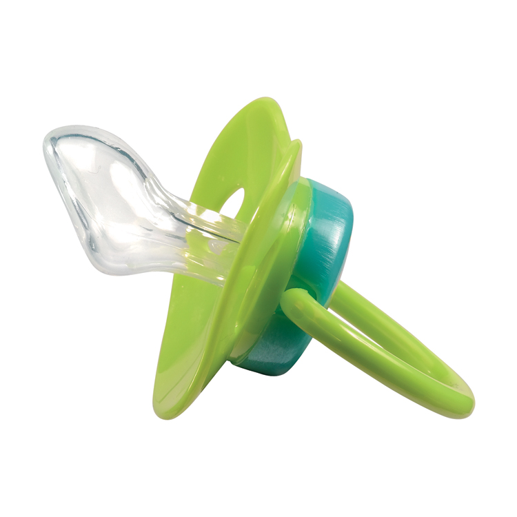 2 PACIFIERS IN SILICONE 6 - 18 MONTHS