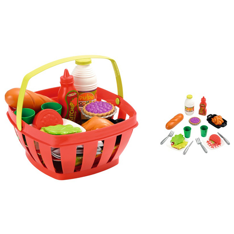 ECOIFFIER - PICNIC BASKET WITH PLAYFOOD