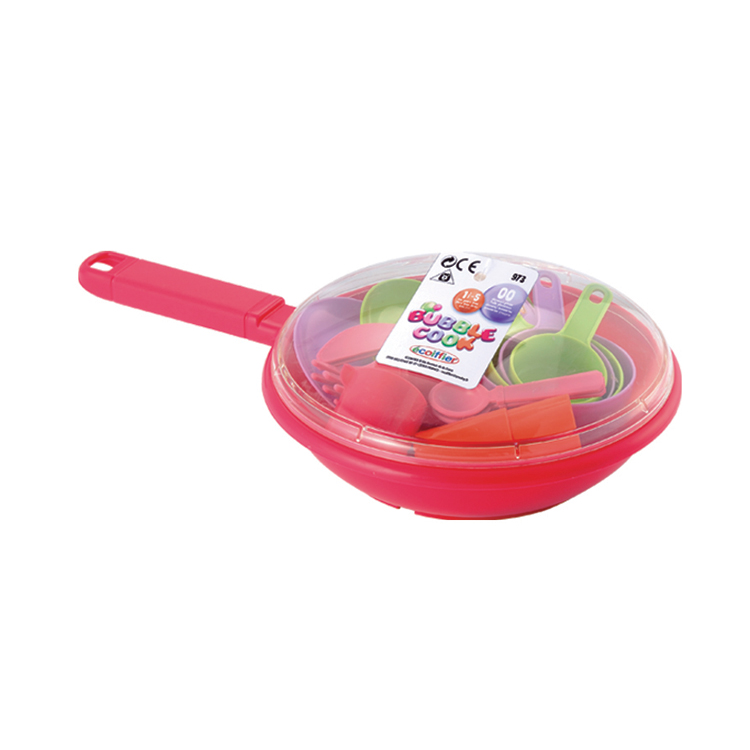 ECOIFFIER - BUBBLE COOK FRYING PAN WITH ACCESSORIES