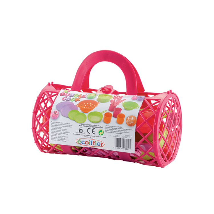 ECOIFFIER - BUBBLE COOK BOLSTER BAG WITH TEA SET