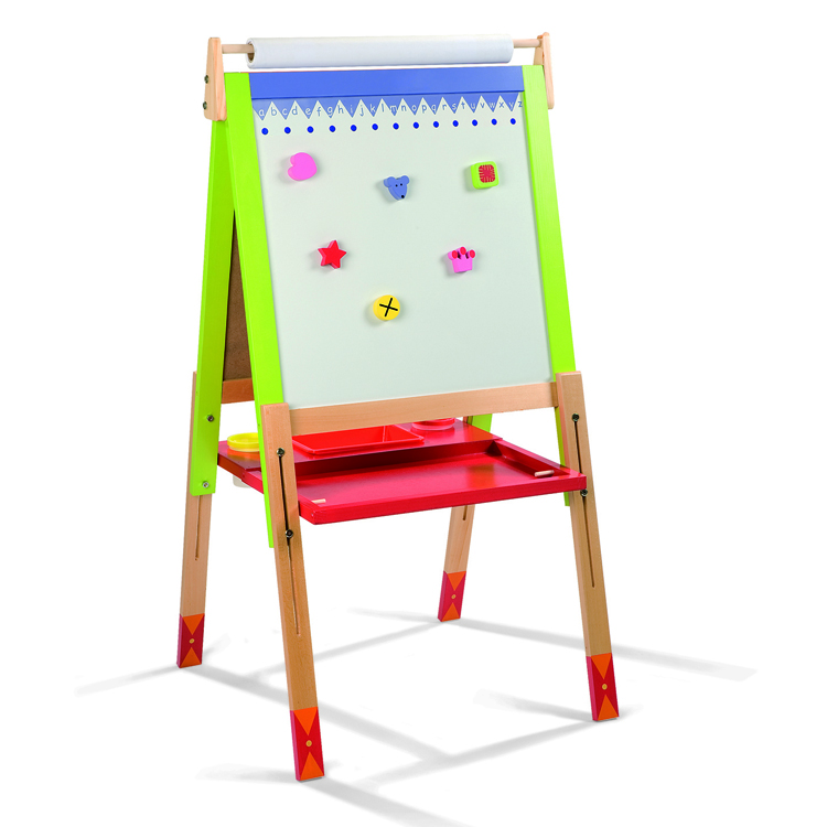 HEIGHT ADJUSTABLE BLACK-WHITE BOARD
