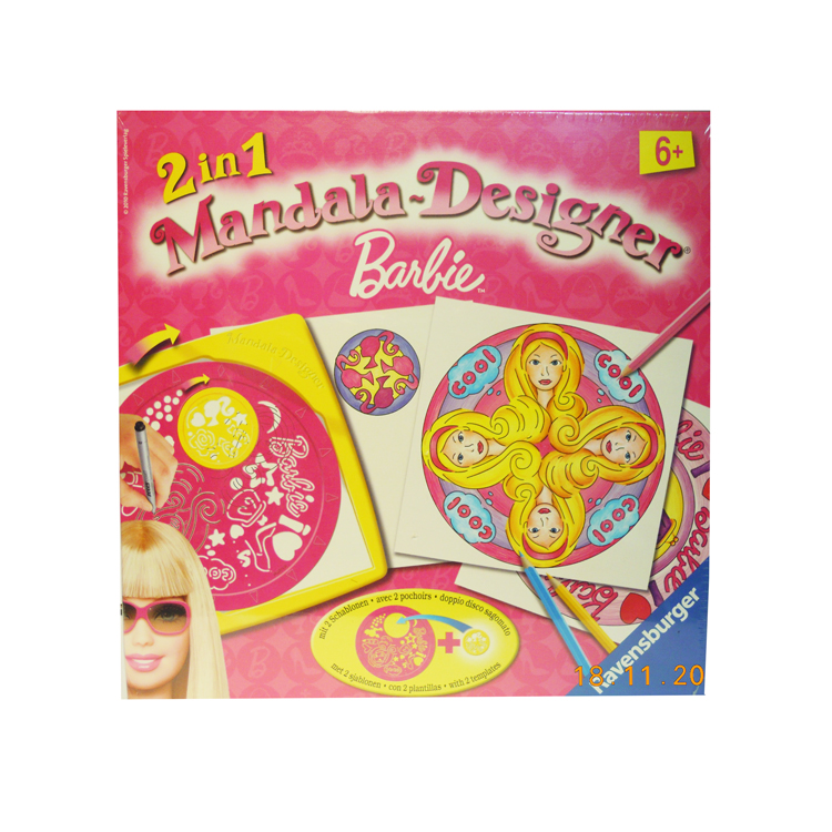 BARBIE 2 IN 1 MANDALA  DESIGNER