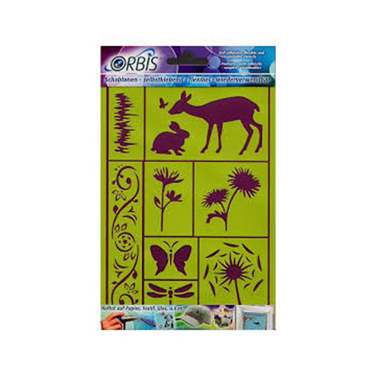 REVELL ORBIS ADHESIVE STENCIL FLORAL 2