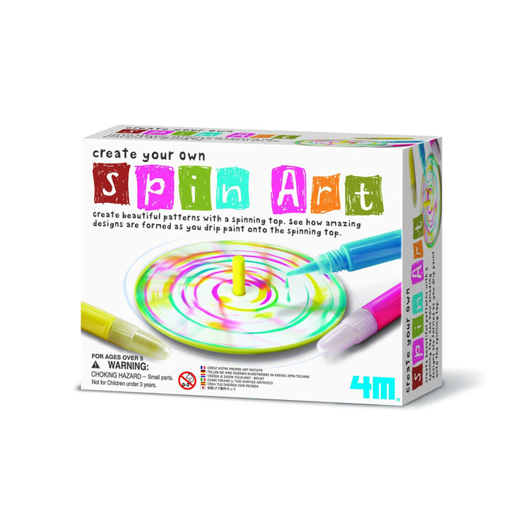 CREATE YOUR OWN SPIN ART