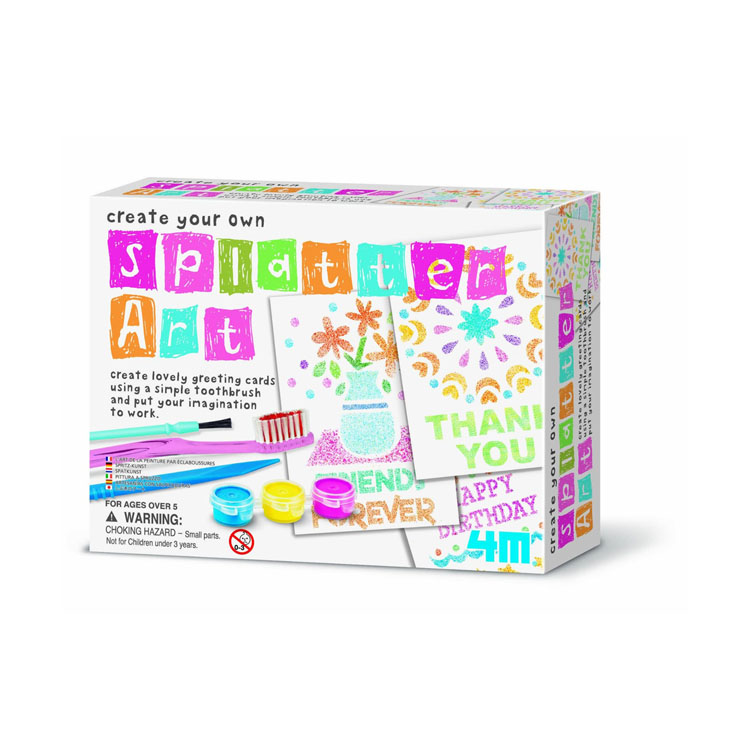 CREATE YOUR OWN SPLATTER ART