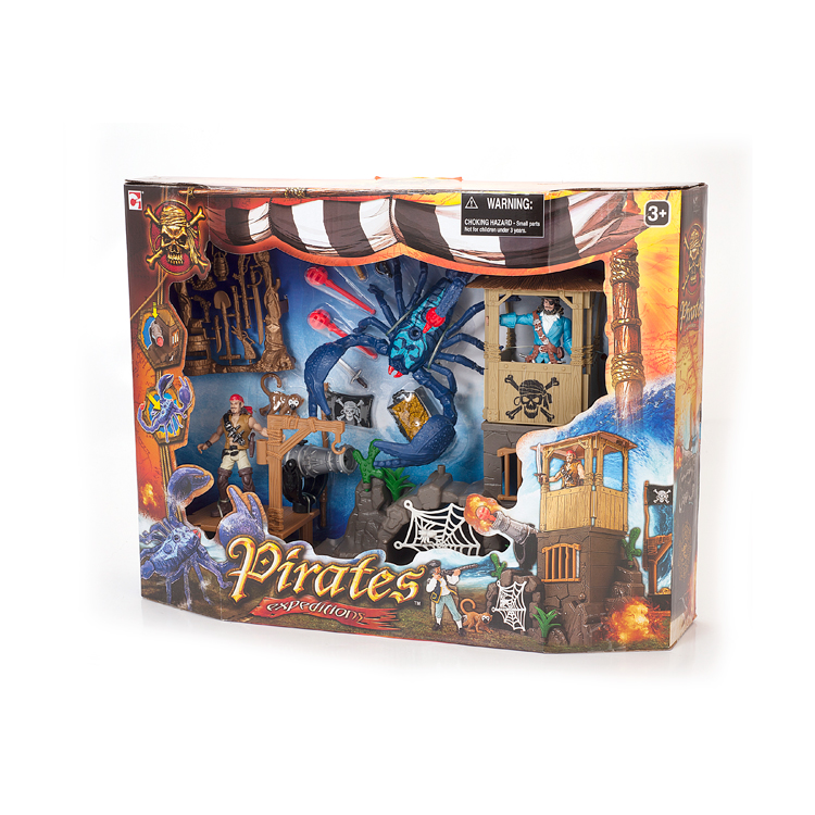 PIRATE SCORPION ISLAND PLAYSET