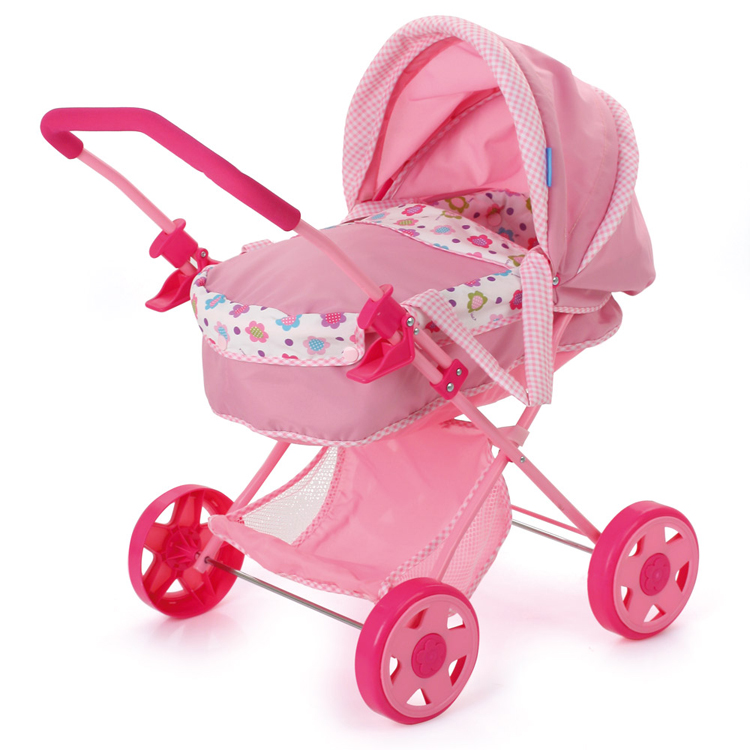 DOLL BIG STROLLER WITH DOLL COVER
