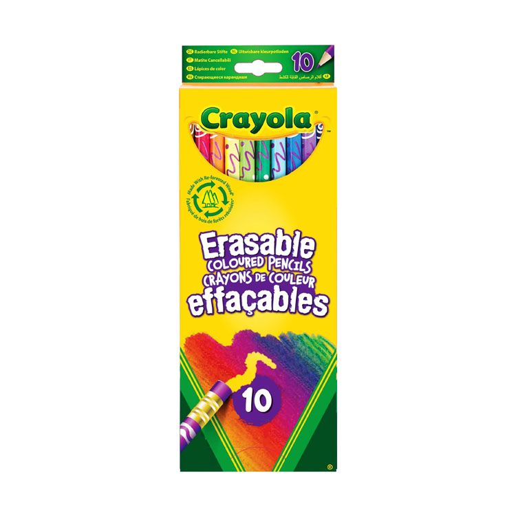 10 ERASABLE PENCILES