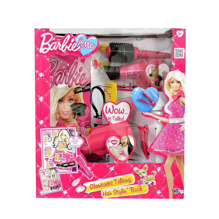 BARBIE HAIR STYLIN BOOK