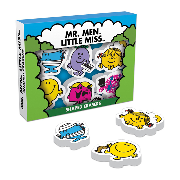 MR MEN & LITTLE MISS ERASERS