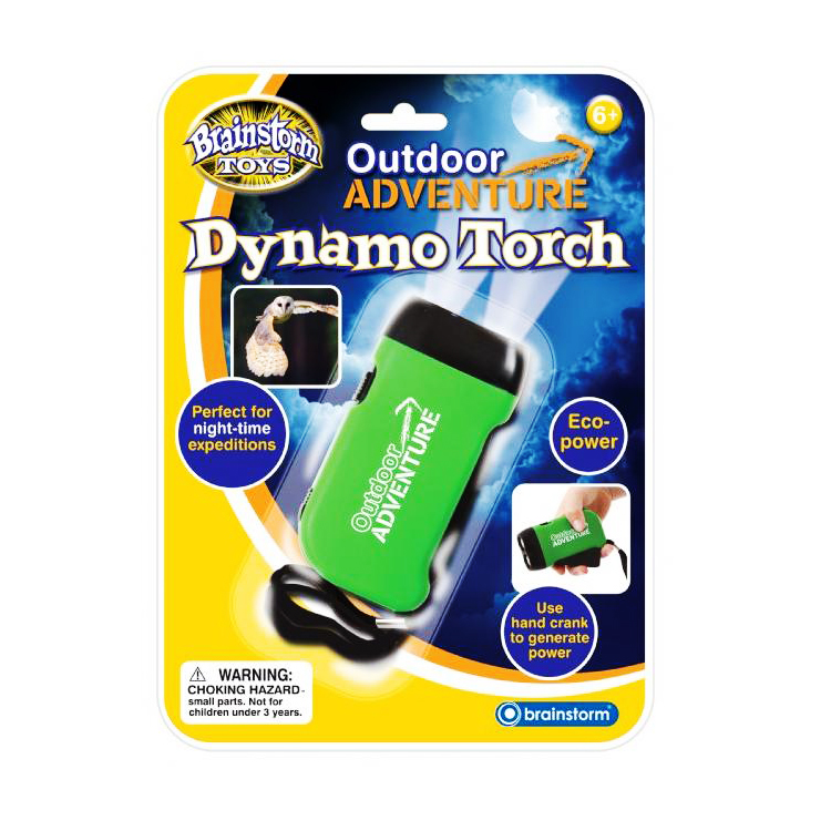 BRAINSTORM OUTDOOR ADVENTURE DYNAMO TORCH