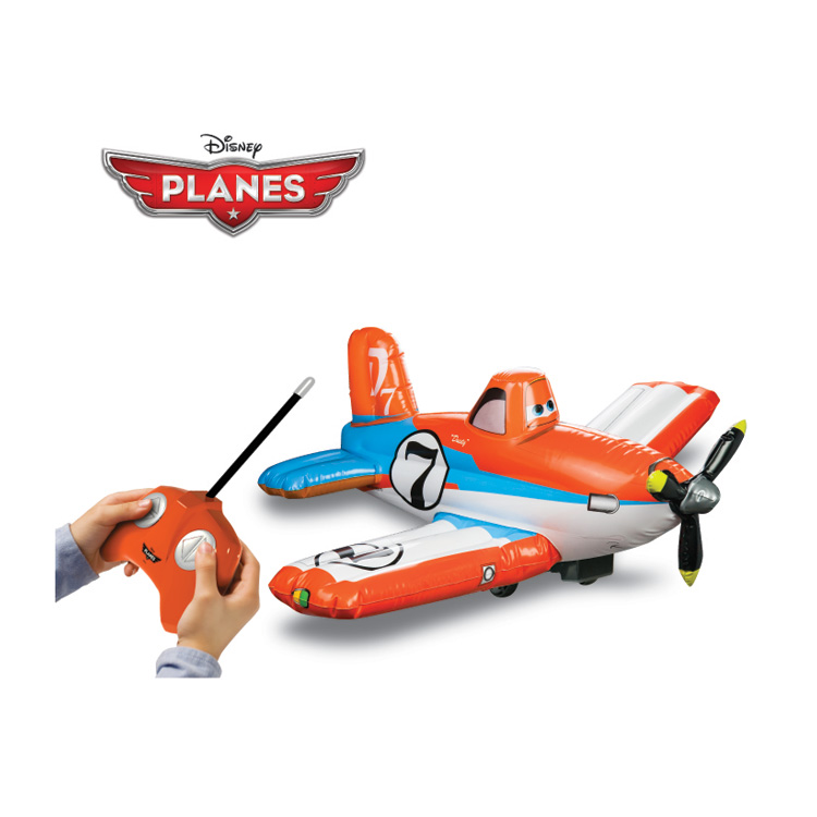 DISNEY REMOTE CONTROLLED INFLATABLE PLANES DUSTY