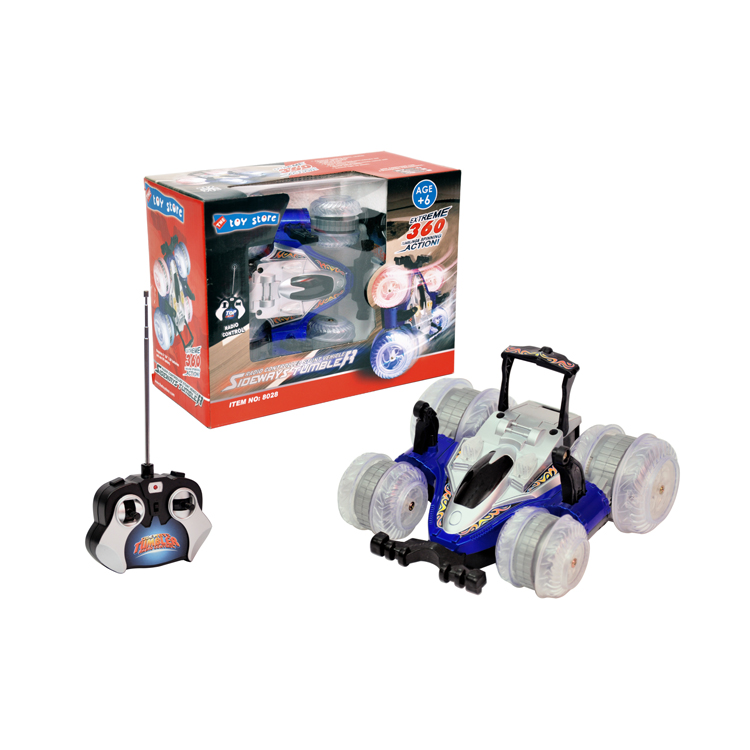 TTS-R/C STUNT CAR SIDEWAYS TUMBLER