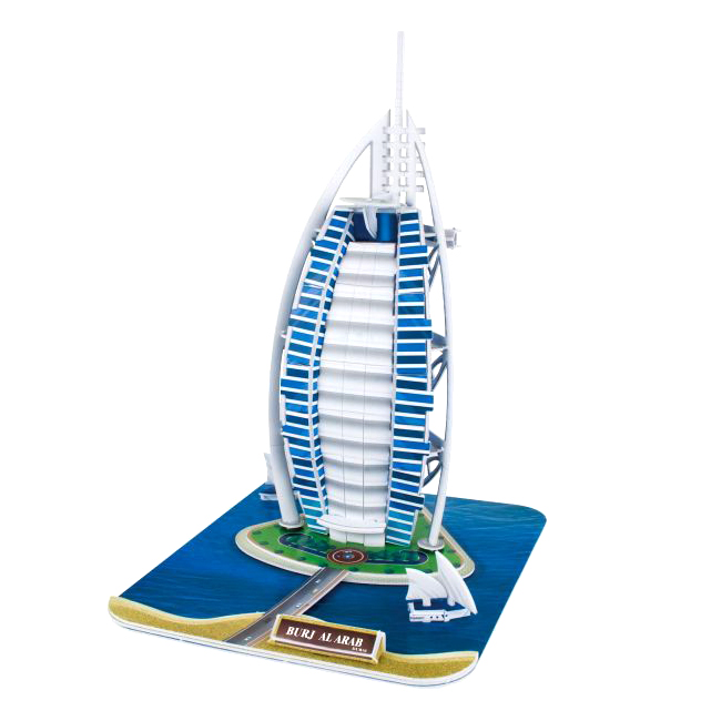 3D PUZZLE BURJ AL ARAB 24CM