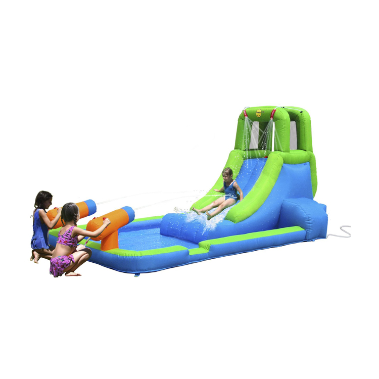 WATER SLIDE WITH POOL AND CANNONS