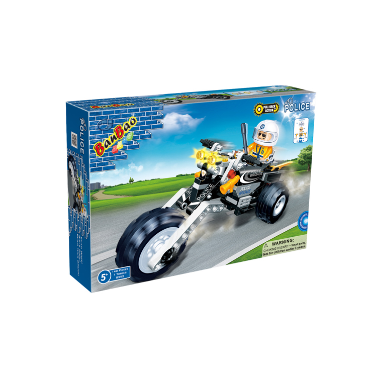 BANBAO POLICE SERIES 140PCS 8352