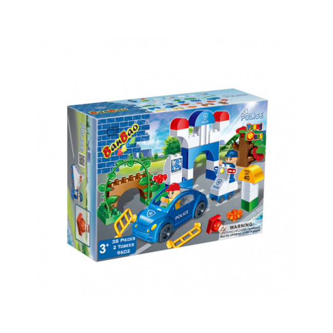 BANBAO YOUNG ONE POLICE 38PCS 9602