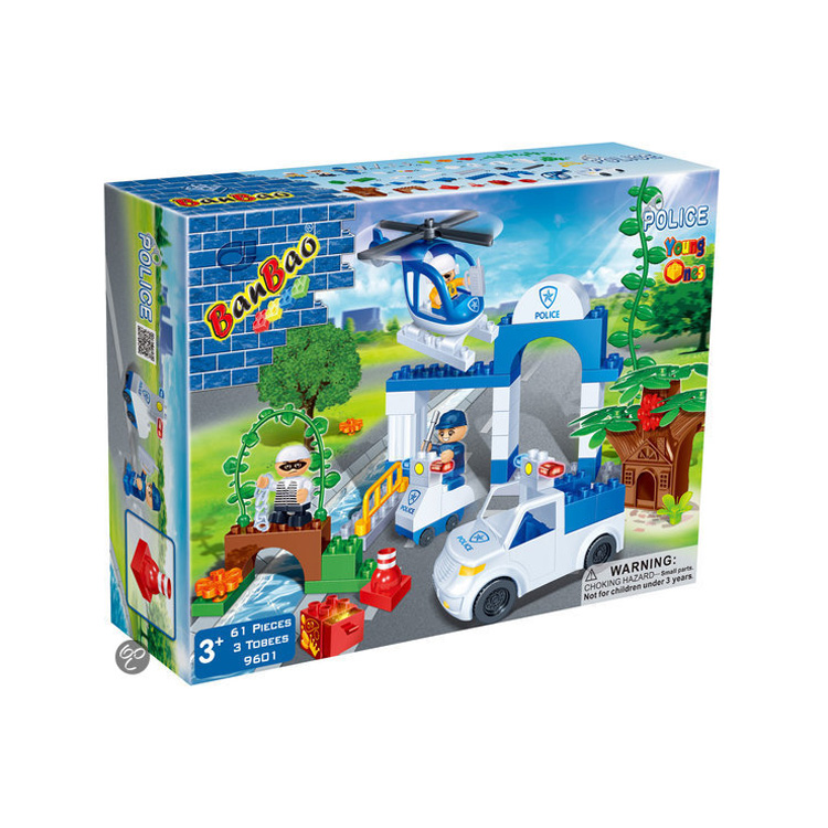 BANBAO YOUNG ONE POLICE 34 PCS 9603