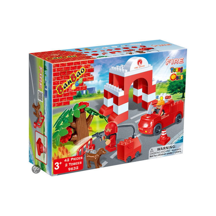 BANBAO YOUNG ONE FIRE 42PCS 9632