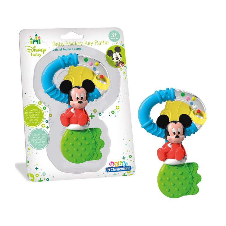 CLEMENTONI - MICKEY RATTLE KEY