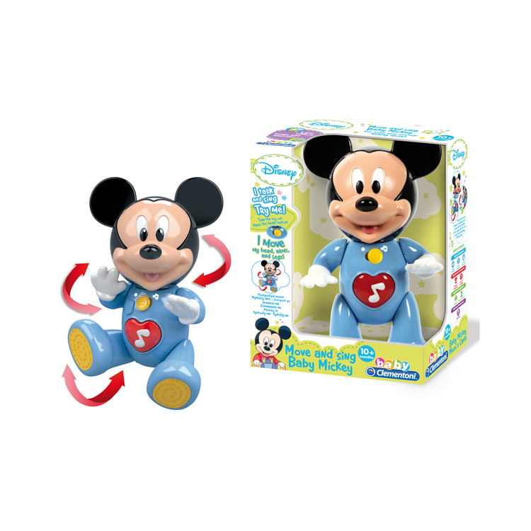 CLEMENTONI - MINNIE MOVING PLASTIC DOLL