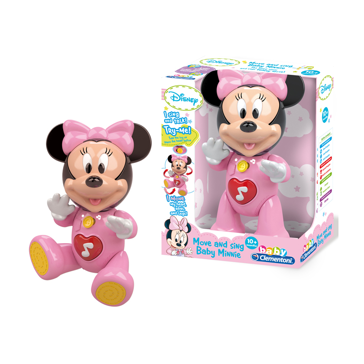 CLEMENTONI - MICKEY MOVING PLASTIC DOLL
