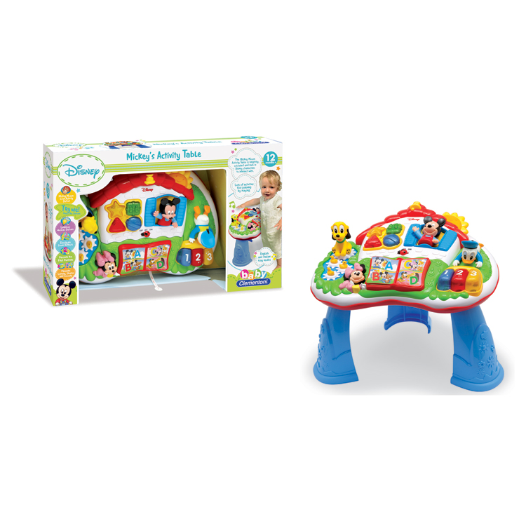 CLEMENTONI - DISNEY BABY ACTIVITY TABLE EN-ES