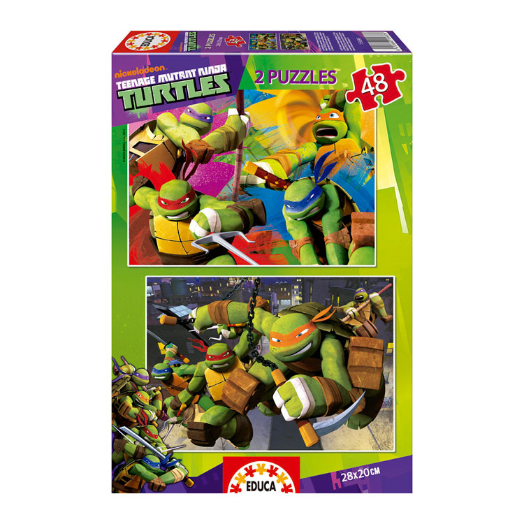 2x48 TEENAGE MUTANT NINJA TURTLES