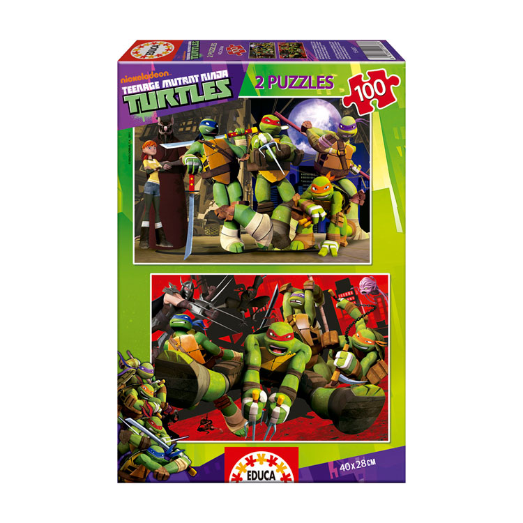 2x100 TEENAGE MUTANT NINJA TURTLES