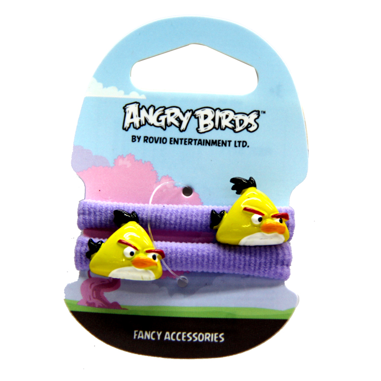 ANGRY BIRDS PONY TAIL ASST